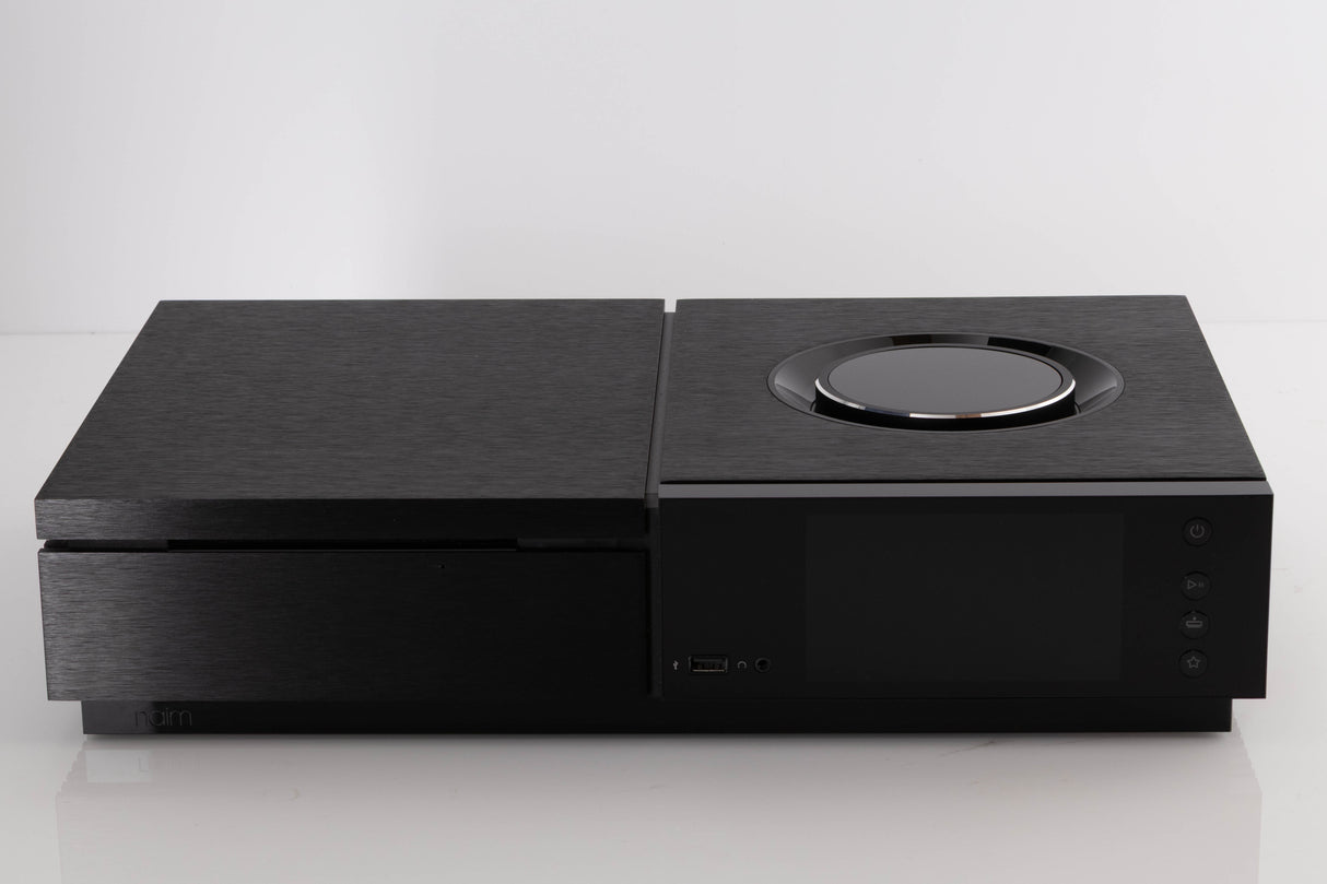 Front view of a used Naim Uniti Star Integrated Music System in a Black finish