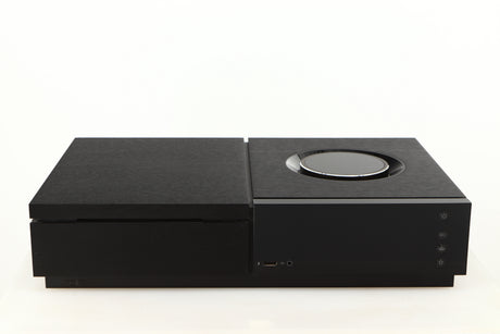 Front view of a used Naim Uniti Star Integrated Music System in a black finish