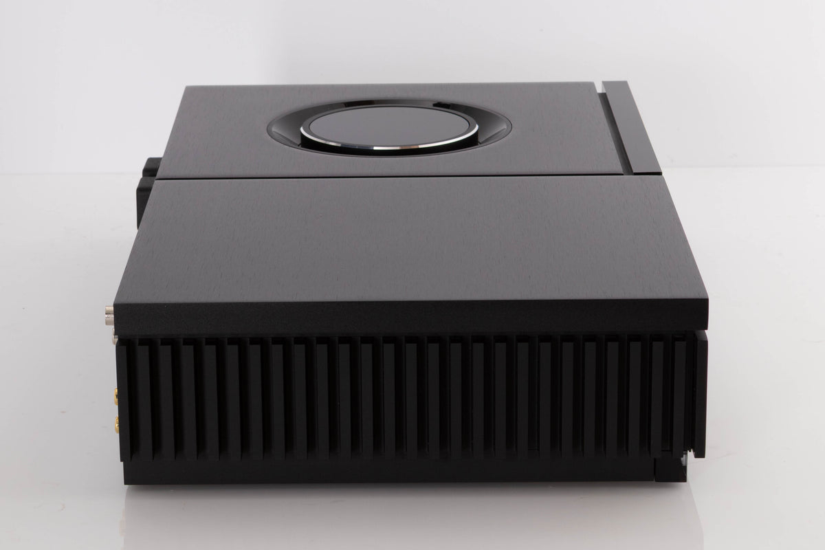 Left side view of a used Naim Uniti Star Integrated Music System in a Black finish