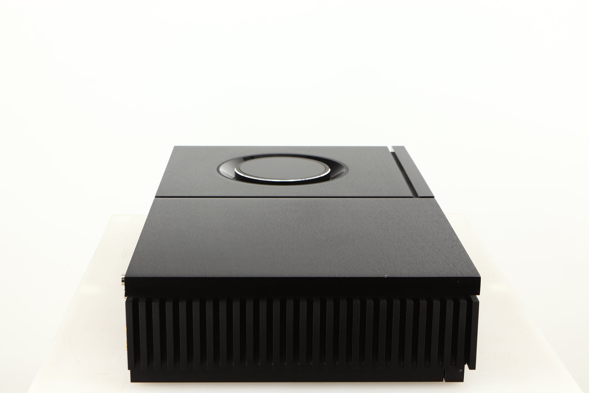Left side view of a used Naim Uniti Star Integrated Music System in a black finish