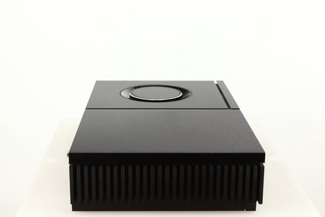 Left side view of a used Naim Uniti Star Integrated Music System in a black finish