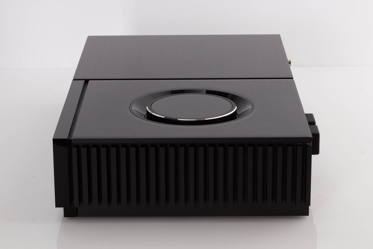 Right side view of a used Naim Uniti Star Integrated Music System in a Black finish