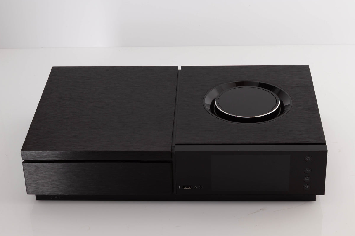 Top of a used Naim Uniti Star Integrated Music System in a Black finish