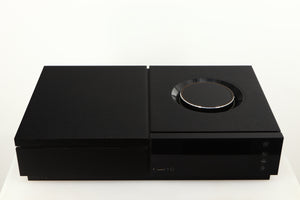 Top of a used Naim Uniti Star Integrated Music System in a black finish