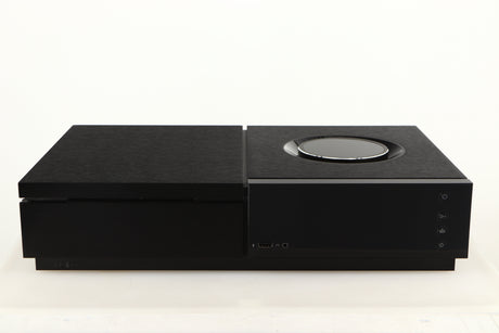 Front view of a used Naim Uniti Star Integrated Music System in a black finish