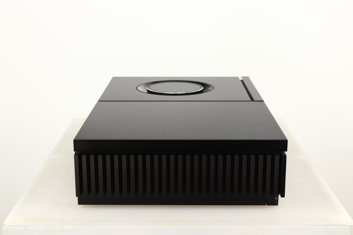 Left side view of a used Naim Uniti Star Integrated Music System in a black finish