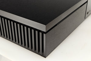 Front left corner of a used Naim Uniti Star Streaming System in a black finish