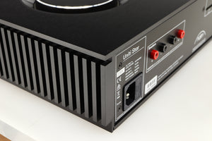 Rear right corner of a used Naim Uniti Star Streaming System in a black finish