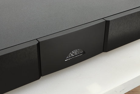 Close up view of a used Naim XP5 XS Power Supply fascia