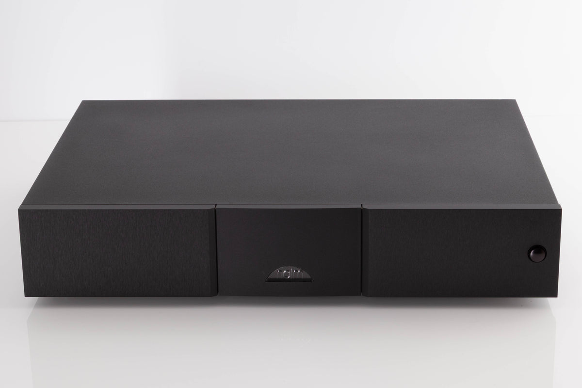 Front view of a used Naim XPS-2 Power Supply in a Black finish