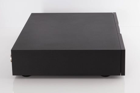 Left side view of a used Naim XPS-2 Power Supply in a Black finish