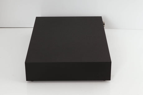 Right side view of a used Naim XPS Power Supply in a black finish