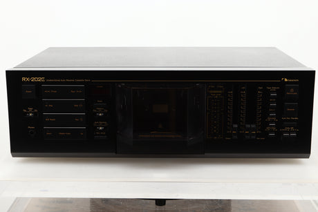 Front view of a used Nakamichi RX-202E Cassette Deck