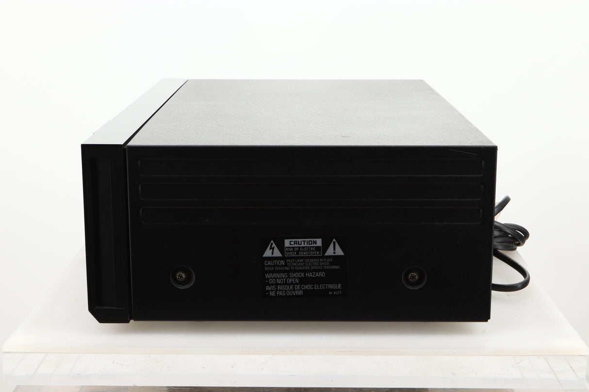 Side view of a used Nakamichi RX-202E Cassette Deck