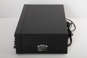 Right side view of a used Nakamichi ZX-7 Cassette Deck in a black finish