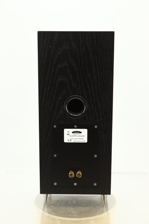 Rear view of a used NEAT Acoustics Iota Alpha Floorstanding Speaker in Black Oak finish