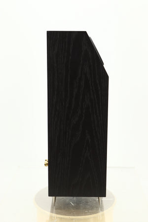Side view of a used NEAT Acoustics Iota Alpha Floorstanding Speaker in Black Oak finish