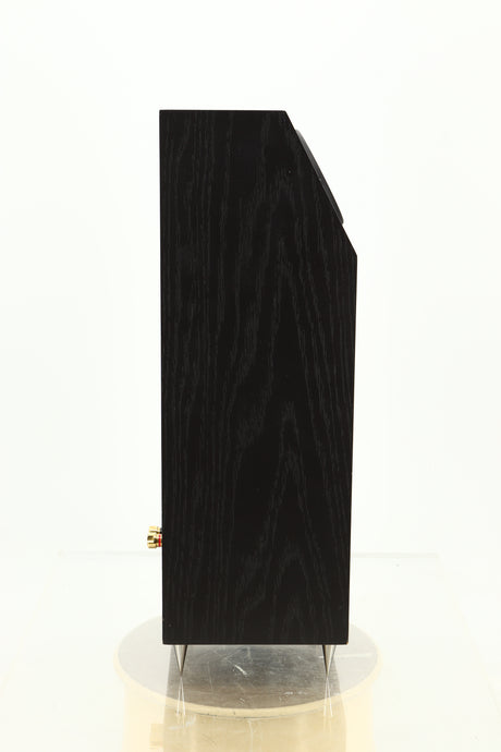 Side view of a used NEAT Acoustics Iota Alpha Floorstanding Speaker in Black Oak finish