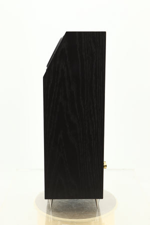 Side view of a used NEAT Acoustics Iota Alpha Floorstanding Speaker in Black Oak finish