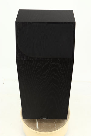 Top view of a used NEAT Acoustics Iota Alpha Floorstanding Speaker in Black Oak finish