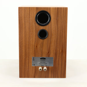 Rear view of a used Neat Petite Classic Standmount Speaker in a walnut finish