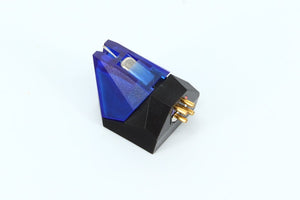 Rear right angle of a used Ortofon 2M Blue MM Cartridge