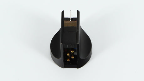 Rear view of a used Ortofon Cadenza MC Cartridge in a black finish