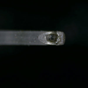 Close up of a used Ortofon Quintet Black S MC Cartridge showing stylus