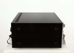 Left side view of a used Pioneer CT-F1250 Cassette Deck in a silver finish
