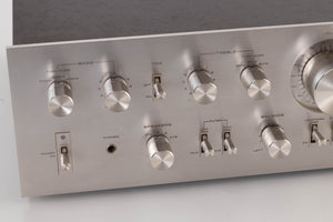 Close up view of a used Pioneer SA-8500 II Integrated Amplifier