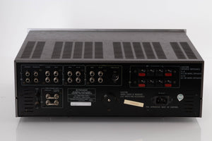 Rear view of a used Pioneer SA-8500 II Integrated Amplifier