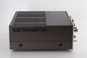 Side view of a used Pioneer SA-8500 II Integrated Amplifier