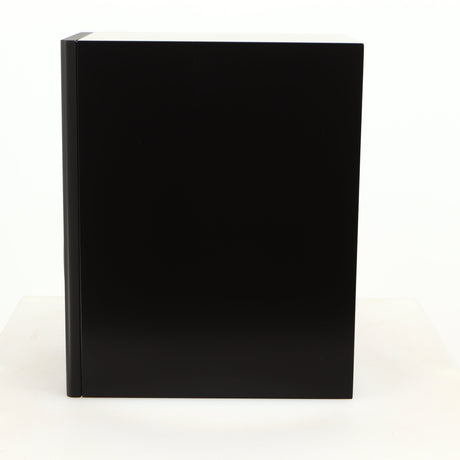 Right side view of a used PMC DB1 Gold Standmount Speaker in a black finish