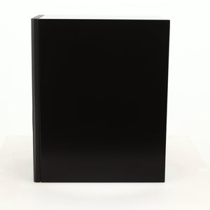 Right side view of a used PMC DB1 Gold Standmount Speaker in a black finish
