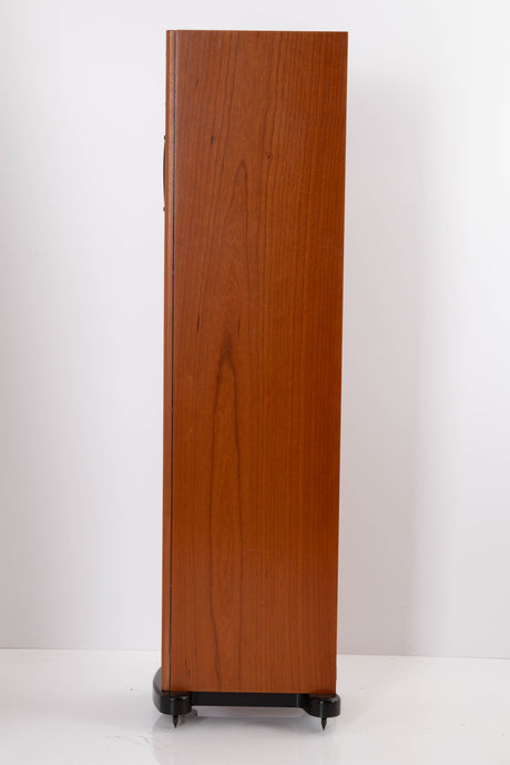Side view of a used PMC GB1i Floorstanding Speaker in Cherry