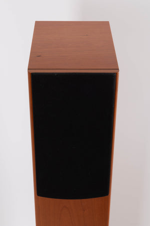 Top view of a used PMC GB1i Floorstanding Speaker in Cherry