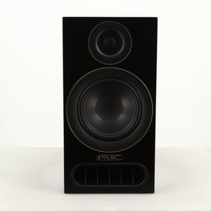 Front view of a used PMC Prodigy 1 Standmount Speakers in a black finish