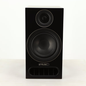 Front view of a used PMC Prodigy 1 Standmount Speaker in a black finish
