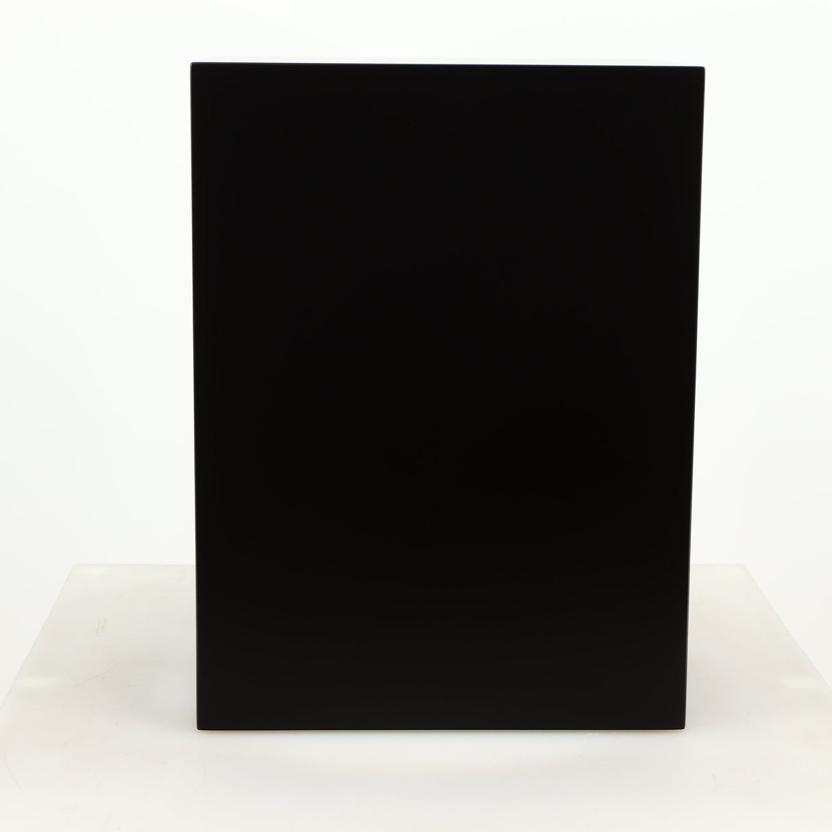 Left side view of a used PMC Prodigy 1 Standmount Speakers in a black finish