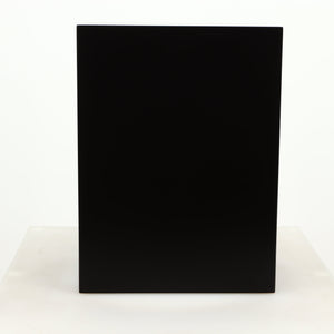 Left side view of a used PMC Prodigy 1 Standmount Speakers in a black finish