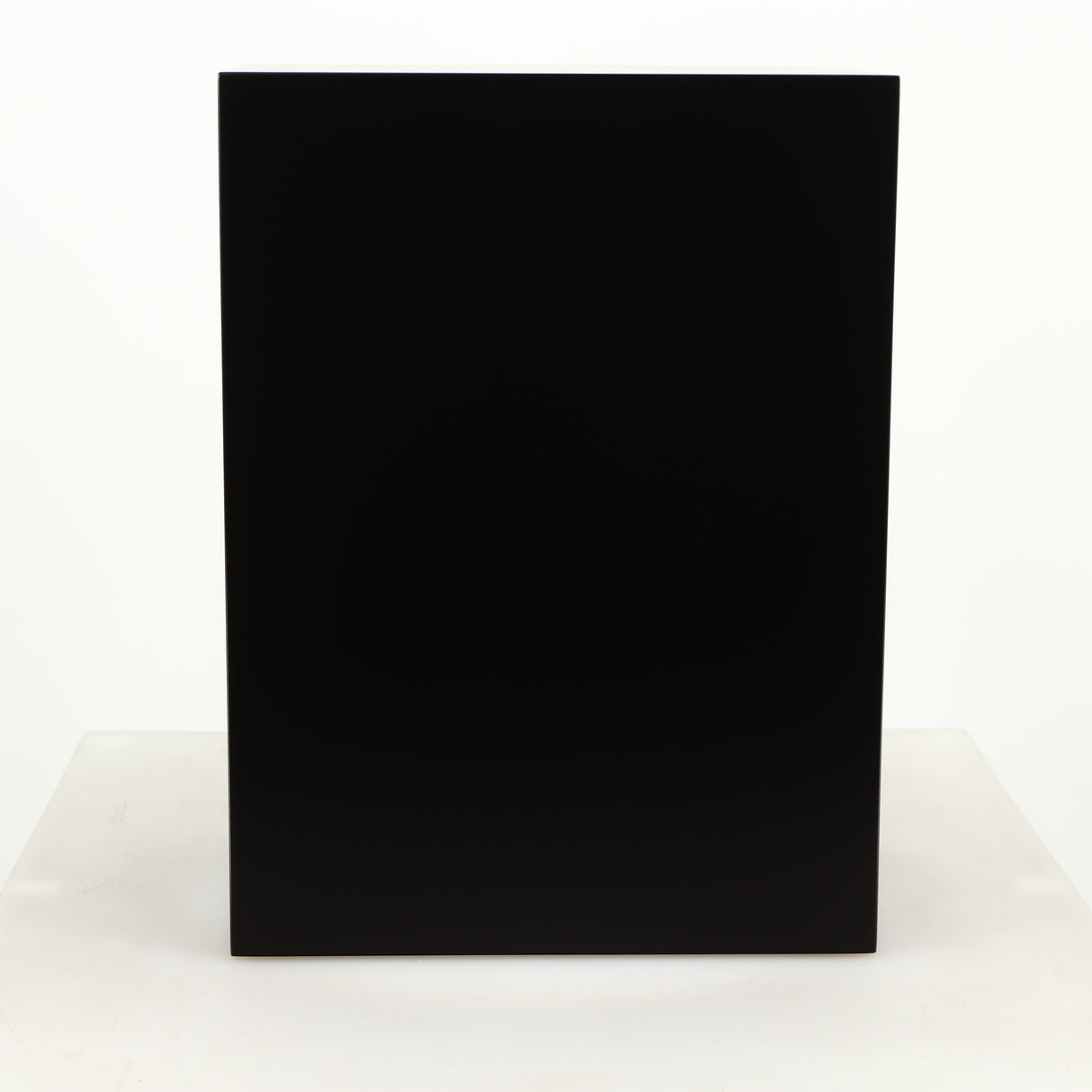 Left side view of a used PMC Prodigy 1 Standmount Speakers in a black finish