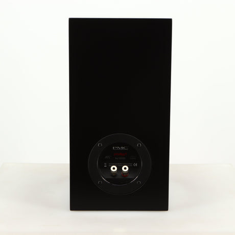 Rear view of a used PMC Prodigy 1 Standmount Speakers in a black finish