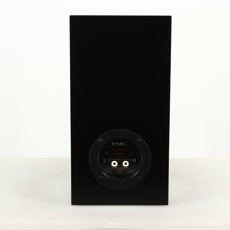 Rear view of a used PMC Prodigy 1 Standmount Speakers in a black finish