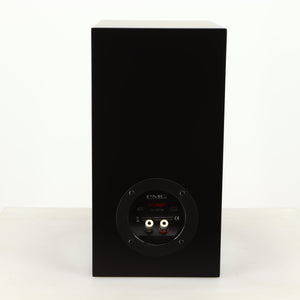 Rear view of a used PMC Prodigy 1 Standmount Speaker in a black finish