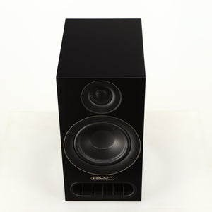 Top of a used PMC Prodigy 1 Standmount Speaker in a black finish