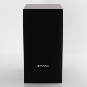 Front view of a used PMC Prodigy 1 Standmount Speaker W/ Grilles in a Black finish showing Grille