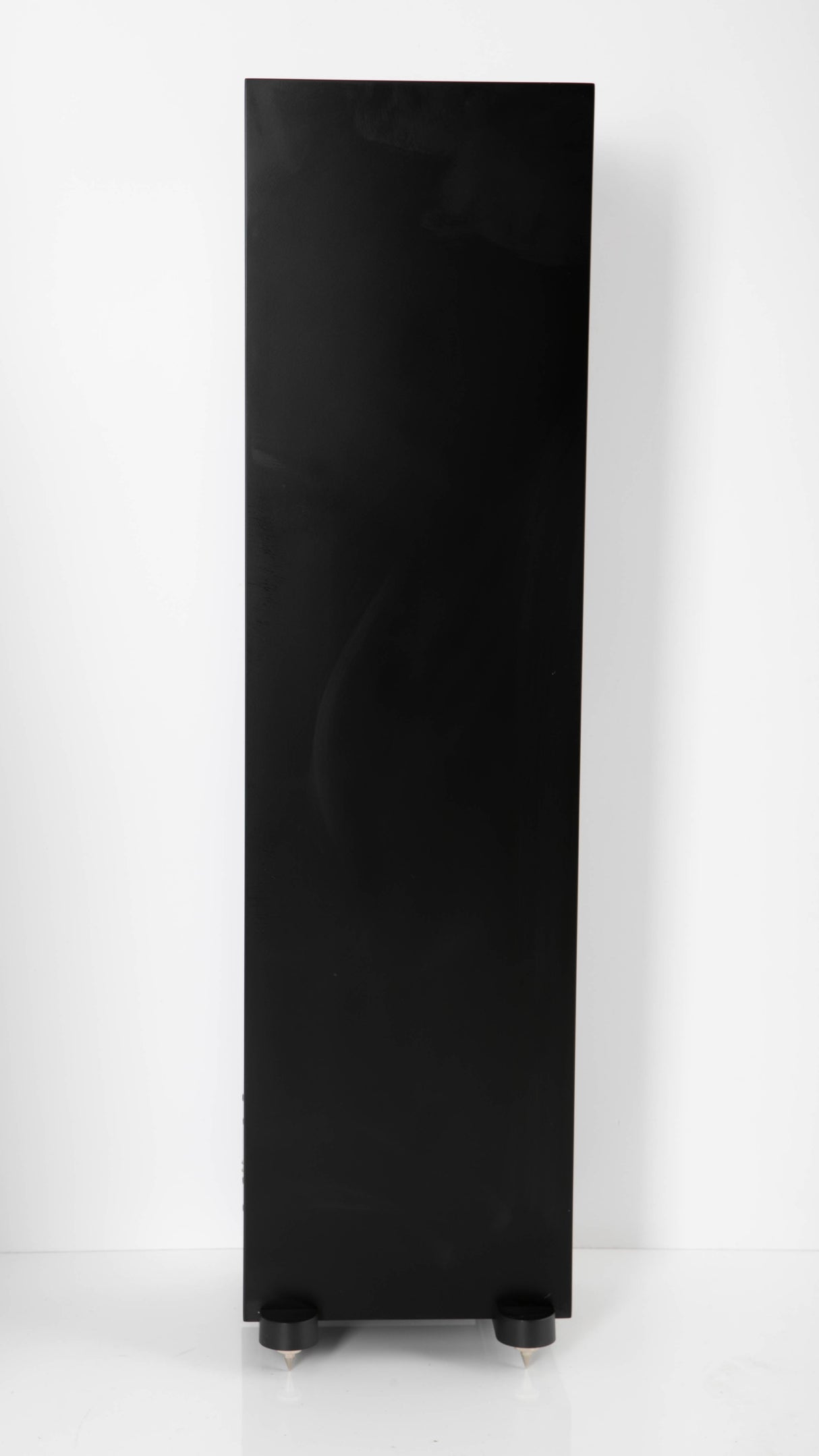 Left side view of a used PMC Prodigy5 Floorstanding Speaker in a Black finish