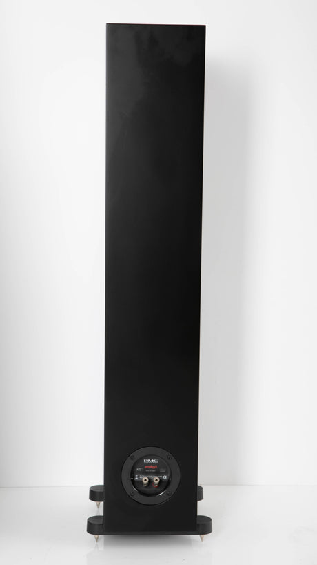 Rear view of a used PMC Prodigy5 Floorstanding Speaker in a Black finish