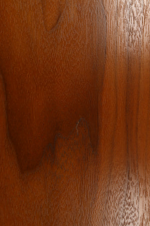 Close up of a used PMC Twenty 23 Floorstanding Speaker in a walnut finish  showing small scratch