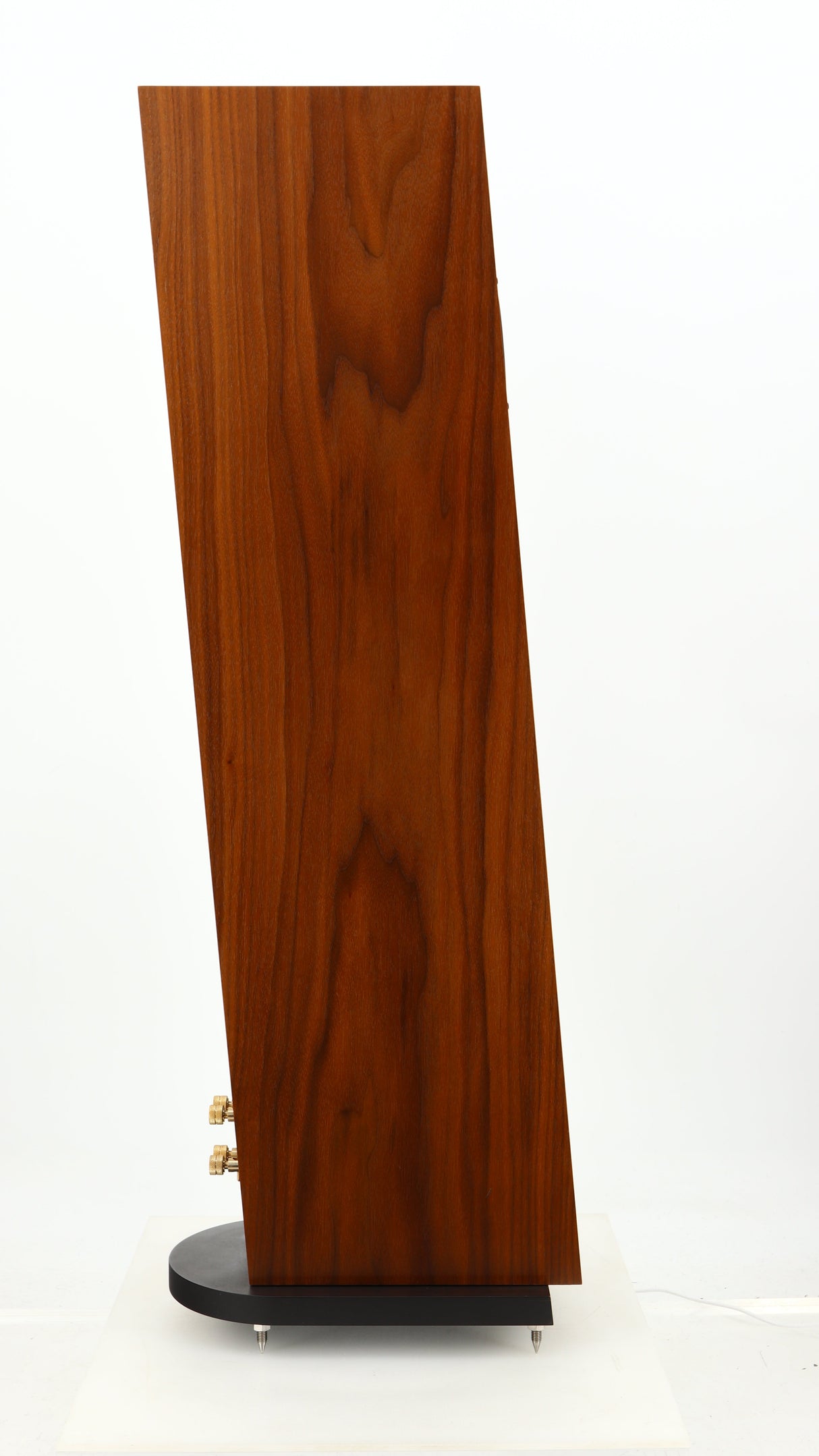 Left side view of a used PMC Twenty 23 Floorstanding Speaker in a walnut finish